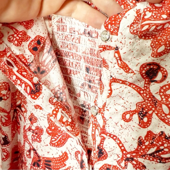 Anthropologie Find Me Now Effie Red Jumpsuit XL - Picture 6 of 15